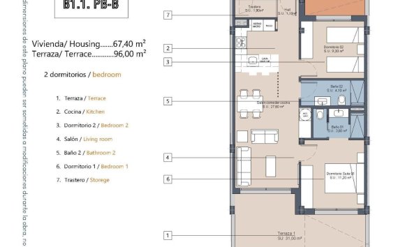 Obra nueva - Bungalow - Los Alcazares - La Serena Golf