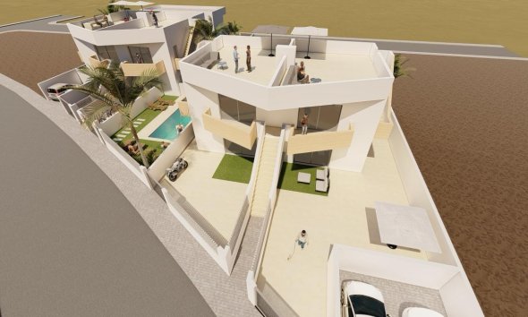 New Build - Terraced house / Townhouse - Puerto de Mazarron - Mar De Plata