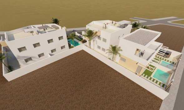 New Build - Terraced house / Townhouse - Puerto de Mazarron - Mar De Plata