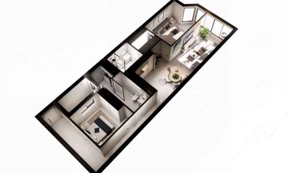 Resale - Apartment - Torrevieja - Curva del Palangre