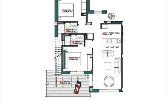 New Build - Apartment - Torrevieja - Aguas Nuevas
