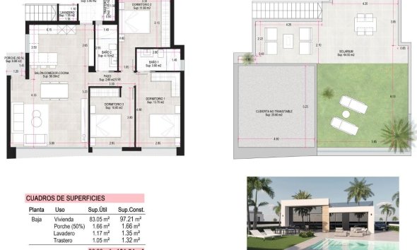 New Build - Villa - Alhama De Murcia - Condado De Alhama