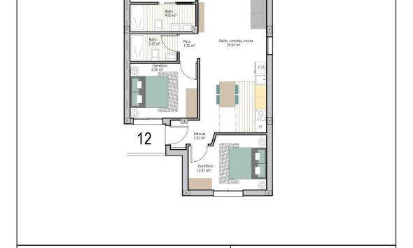 New Build - Apartment - Torre Pacheco - San Cayetano