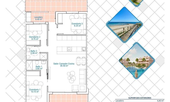 New Build - Apartment - Pilar de la Horadada - Lo Monte