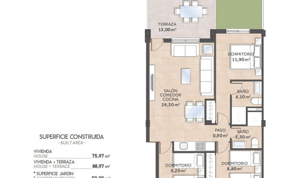 New Build - Bungalow - San Miguel de Salinas - Bellavista