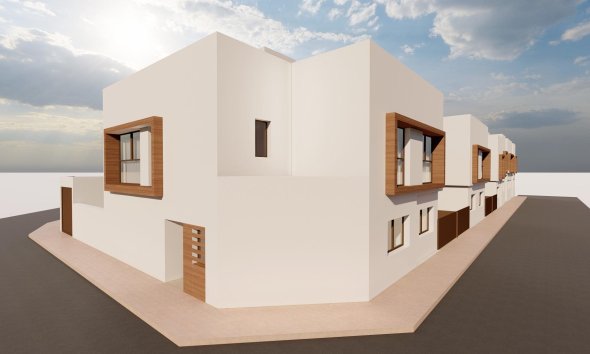 New Build - Terraced house / Townhouse - San Javier - pueblo