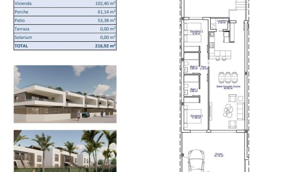 New Build - Bungalow - Pilar de la Horadada - pueblo