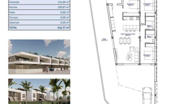 New Build - Bungalow - Pilar de la Horadada - pueblo