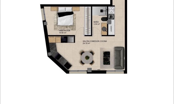 New Build - Apartment - Catral - pueblo