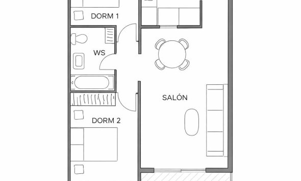 Resale - Apartment - Orihuela Costa - Campoamor