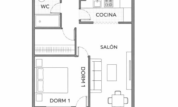 Resale - Apartment - Orihuela Costa - Altos de Campoamor