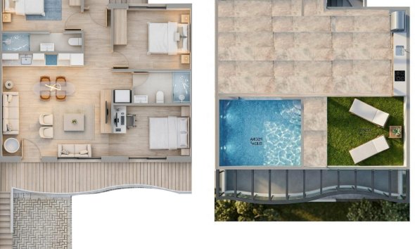 New Build - Bungalow - Pilar de la Horadada - parques de Andromeda