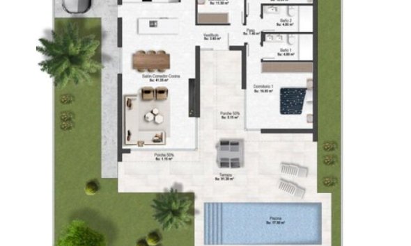 Obra nueva - Villa - Baños y Mendigo - Altaona Golf