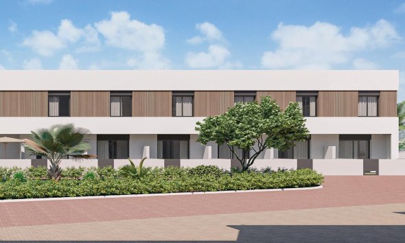 New Build - Terraced house / Townhouse - Pilar de la Horadada - pueblo