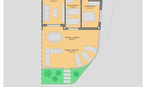 New Build - Apartment - Los Alcazares - Serena Golf