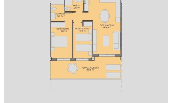 New Build - Apartment - Los Alcazares - Serena Golf