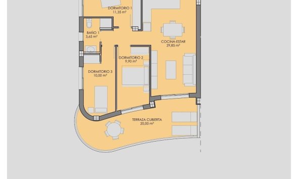 New Build - Apartment - Los Alcazares - Serena Golf