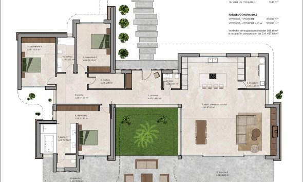 New Build - Villa - Pinoso - Lel