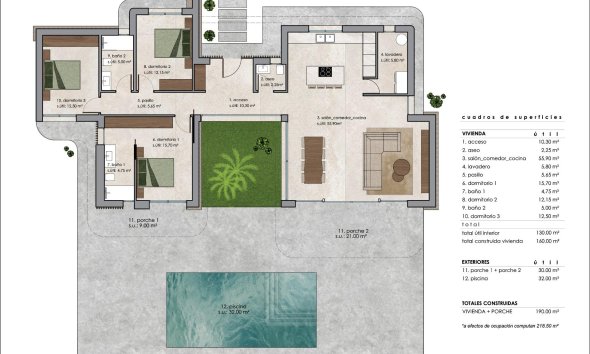 New Build - Villa - Pinoso - Lel