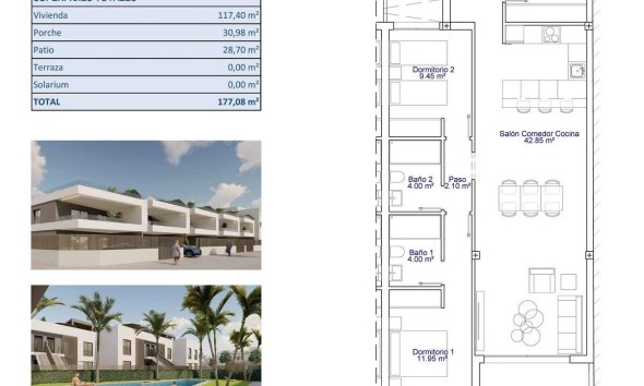 Rynek Pierwotny - Bungalow / Domek parterowy - Pilar de la Horadada