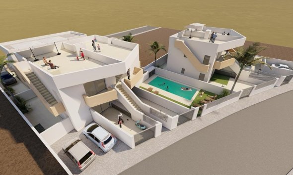 New Build - Terraced house / Townhouse - Puerto de Mazarron