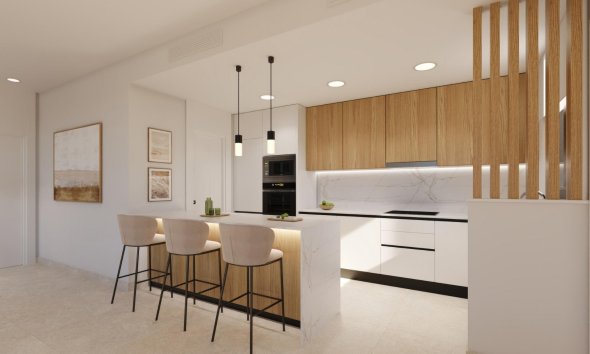 Obra nueva - Villa - Fuente Álamo - Fuente Alamo