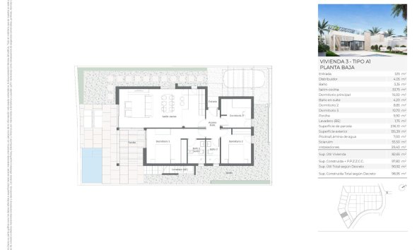 Obra nueva - Villa - Vera
