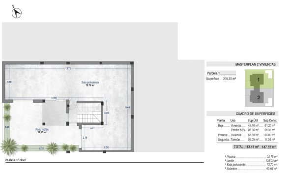 Obra nueva - Adosado - Torre Pacheco