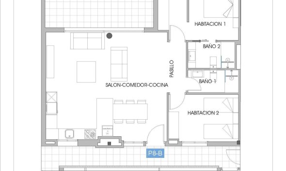 Obra nueva - Apartamento - Villajoyosa