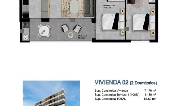 Obra nueva - Apartamento - Santa Pola