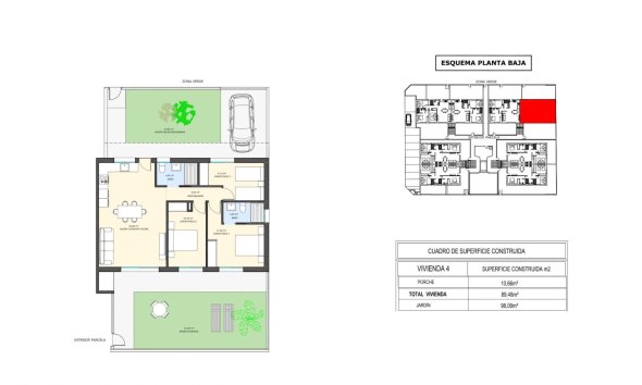New Build - Bungalow - Pilar de la Horadada