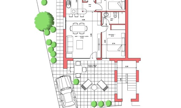 Rynek Pierwotny - Bungalow / Domek parterowy - Fuente Álamo - Fuente Alamo