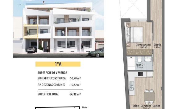 New Build - Apartment - ﻿Torrevieja (Alicante) - Torrevieja