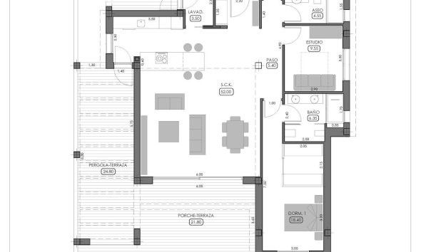 Obra nueva - Villa - Algorfa