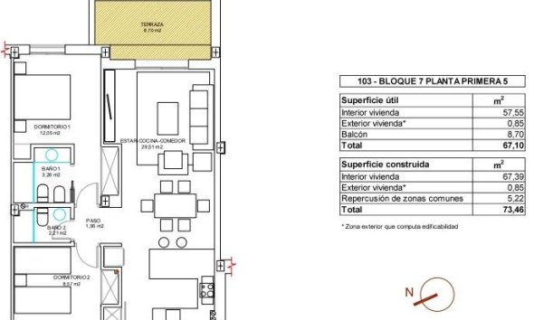 Obra nueva - Apartamento - Vera