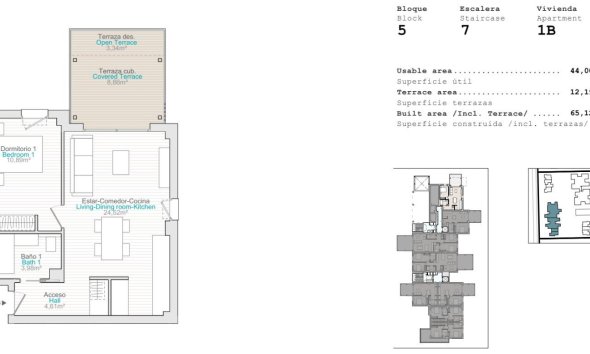 New Build - Apartment - Denia - El Verger