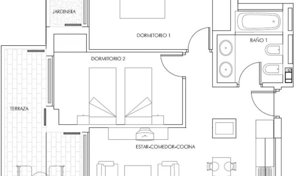 New Build - Apartment - Vera