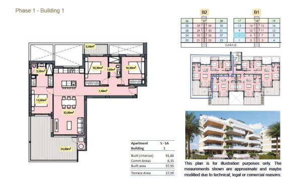 Obra nueva - Apartamento - Torre Pacheco