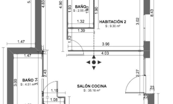 Resale - Apartment - Torrevieja - Playa de los Naufragos