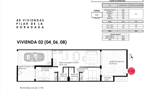 Rynek Pierwotny - Bungalow / Domek parterowy - Pilar de la Horadada
