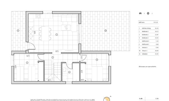 Obra nueva - Villa - Algorfa