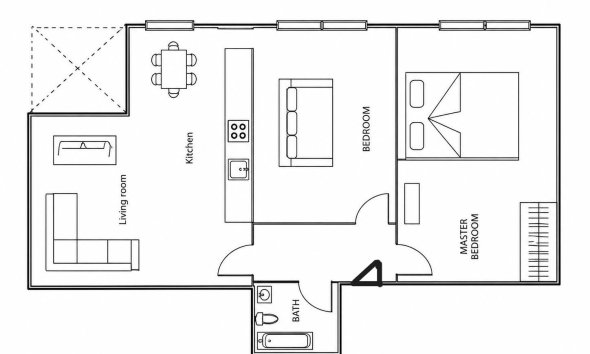Resale - Apartment - Torrevieja - Centro