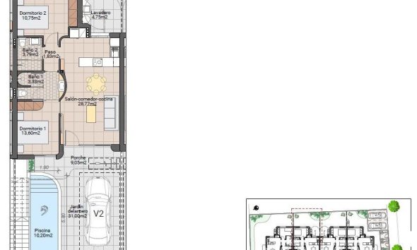 New Build - Bungalow - Pilar de la Horadada