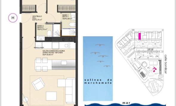 Resale - Apartment - La Manga del Mar Menor - La Manga