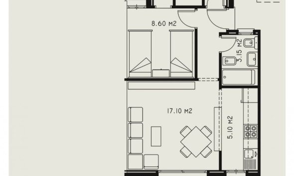 Rynek Pierwotny - Bungalow / Domek parterowy - Calpe