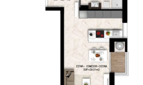 Resale - Apartment - Orihuela - Orihuela Costa