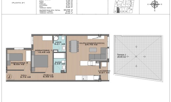 Obra nueva - Apartment - Algorfa - Pueblo