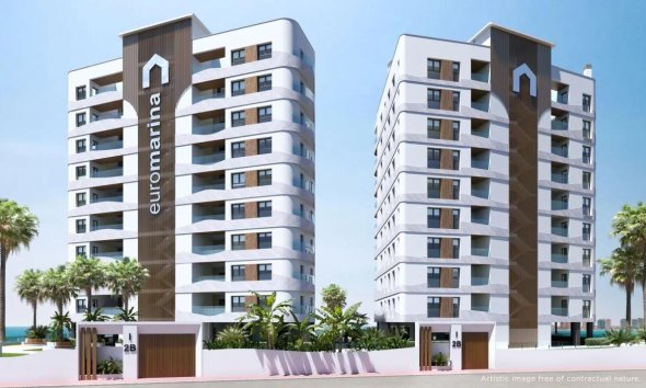 Obra nueva - Apartamento - La Manga del Mar Menor