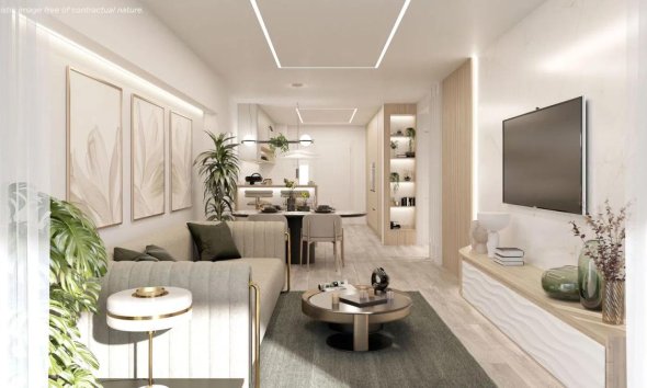 Obra nueva - Apartamento - La Manga del Mar Menor