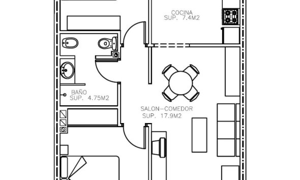 New Build - Apartment - Aguilas